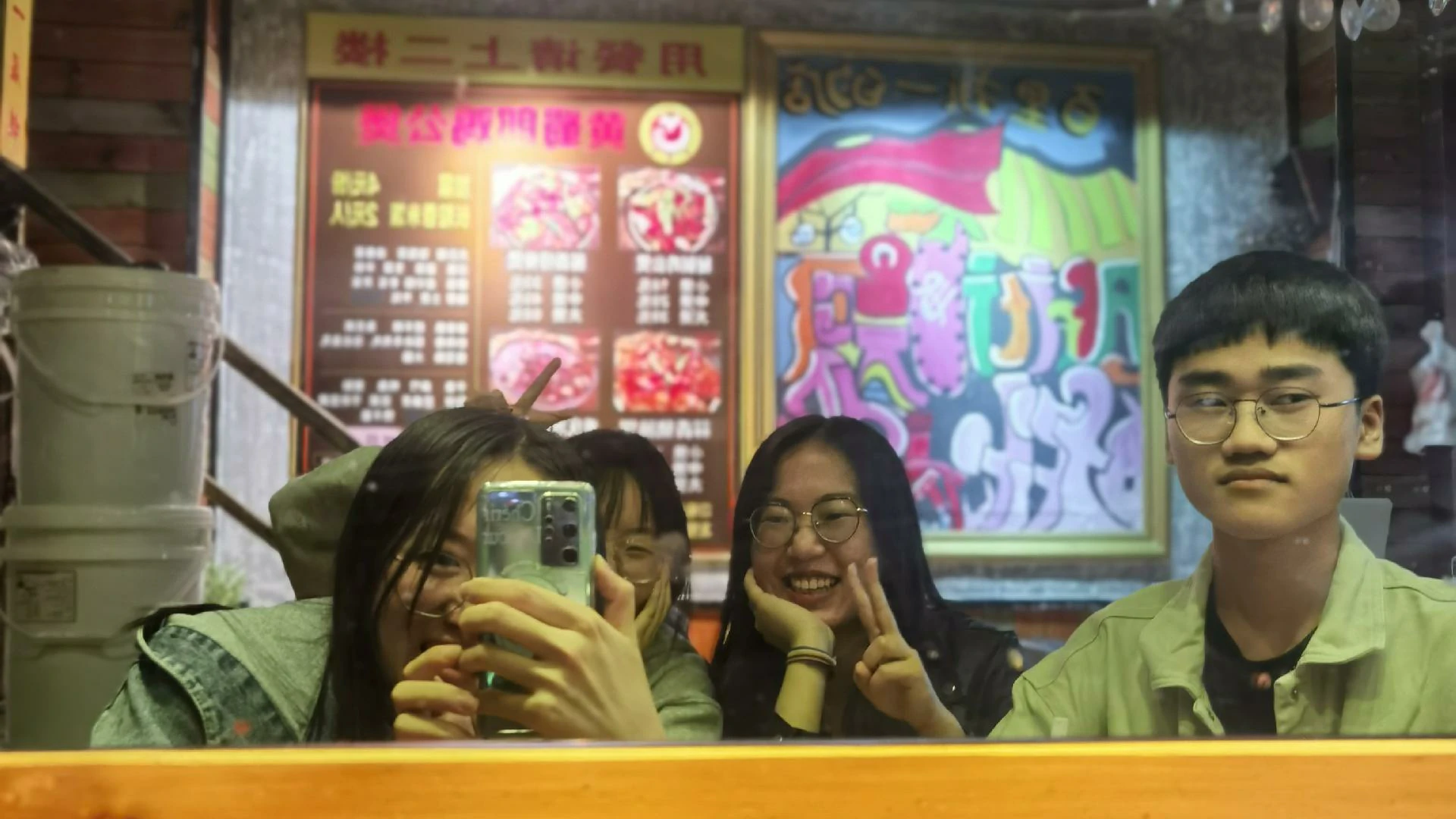 Chicken pot gathering